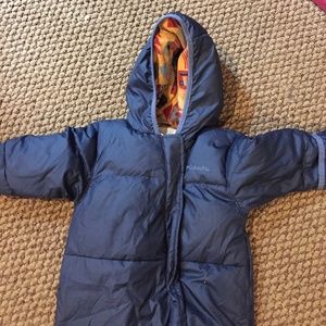 Columbia snow suit bunting 18-24 months